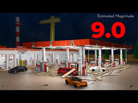 9.0 Cascadia Mega-Quake (SIMULATED)