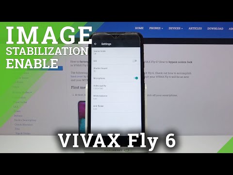 How to Activate Image Stabilization in Vivax Fly 6 – Take Straight Pictures