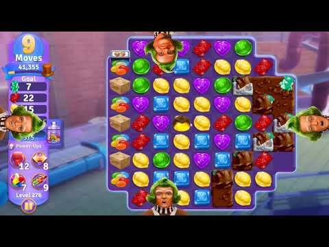 Wonka's World of Candy Level 276 NO BOOSTERS - A S GAMING