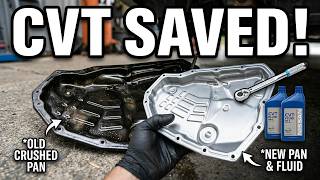 2012–2019 Nissan Versa CVT Transmission Pan Replacement DIY