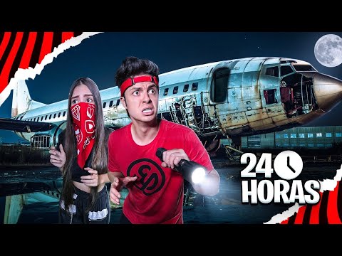 PASSEI A NOITE EM UM AVIÃO ABANDONADO!