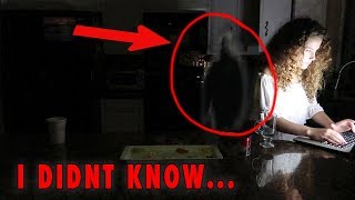 THERE&#39;S A GHOST BEHIND ME...*not clickbait*