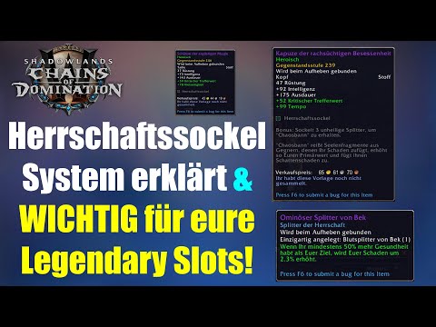 ab Patch 9.1 SOLLTE man mit seinem Legendary Slot BESONDERS aufpassen! | Shadowlands