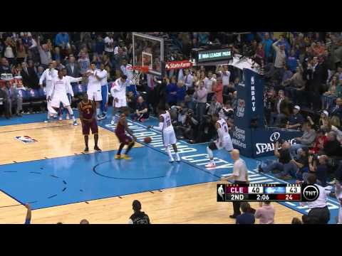 Reggie Jackson Highlights Cavaliers vs. Thunder 12.11.2014 - 13 Pts, 3 Ast
