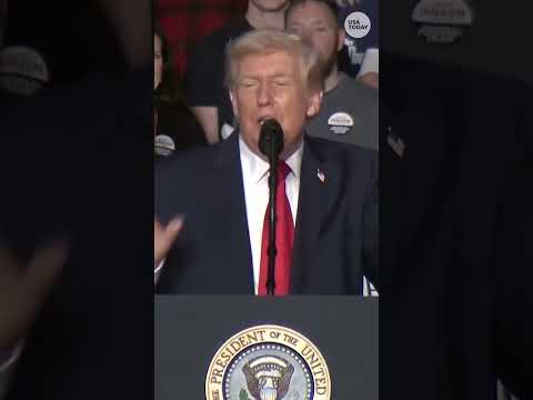 Trump interrupted by protesters, calls them 'paid agitators'