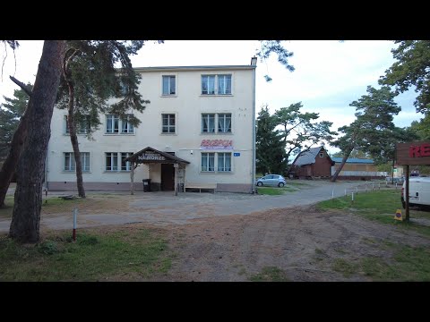 Krynica Morska - Ośrodek Tęcza i wieczorny spacer po plaży - wrzesień 2022