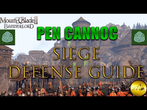 Best Siege Defense Tactic EP1 | Pen Cannoc | Mount & Blade 2 : Bannerlord