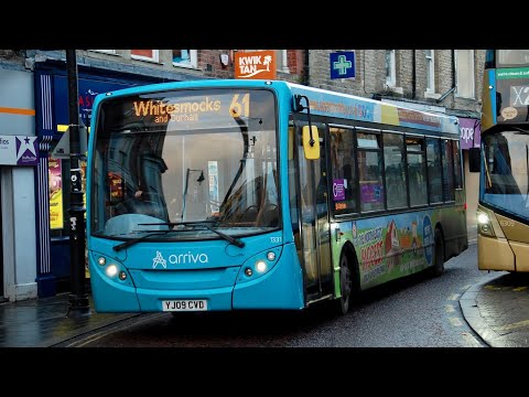 Ex Arriva Yorkshire: Arriva North East 1331 (YJ09CVD) Dennis Dart SLF 4/Enviro 200