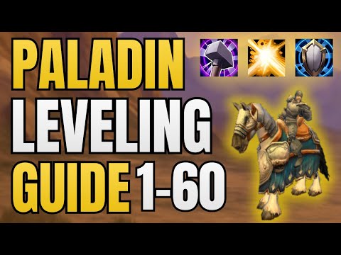 WoW Classic Paladin Leveling Guide 1–60 | Protection/Holy/Retribution Era Builds & AoE Tips