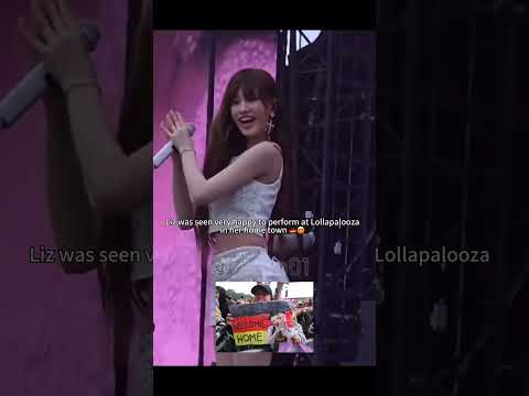 Lollapalooza in Berlin, Germany 🥺💕 #liz #ive #kpop