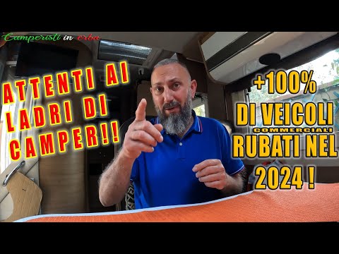 BEWARE OF CAMPER THIEVES! MORE THAN DOUBLE THE COMMERCIAL VEHICLES STOLEN IN 2024! HELP!!