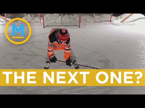 Nine-year-old hockey player is going viral for his jaw-dropping skills | Your Morning
