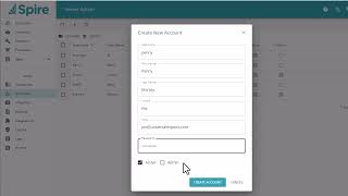Spire User Maintenance