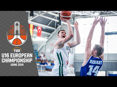 Lithuania v Estonia - Full Game - FIBA U16 European Championship 2019