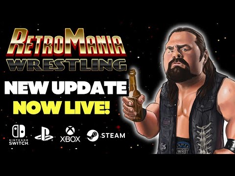 RetroMania Wrestling DLC #2 Update Now Available; Extended Story Mode, James Storm, More Included