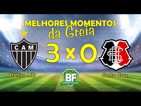 Atlético MG 3 x 0 Santa Cruz | Brasileirão A 2016