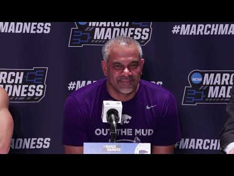 Jerome Tang and Markqius Nowell react to Kansas State advancing to Sweet 16 by beating Kentucky