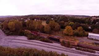 preview picture of video 'Watching Norfolk Southern from Quadcopter in Sinking Spring Pa'