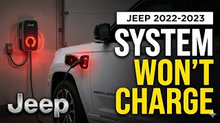 Jeep 4xe Service Charging System Warning? The Real Fix