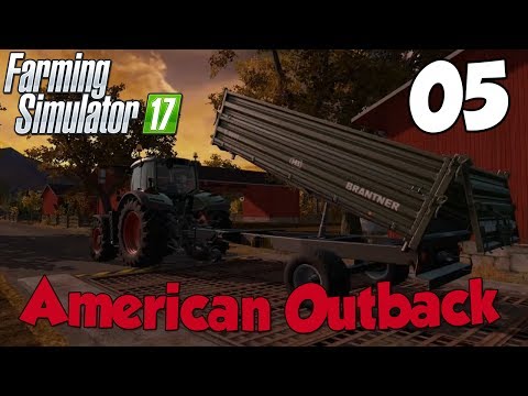Kuhn Fertilizer & Harvesting | FS17 Timelapse American Outback Ep.5 | GAMEPLAY