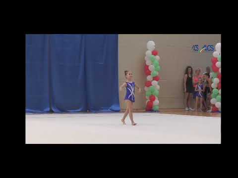 Beatrice Falciano - Under 8 corpo libero - Nazionali Caorle 2024