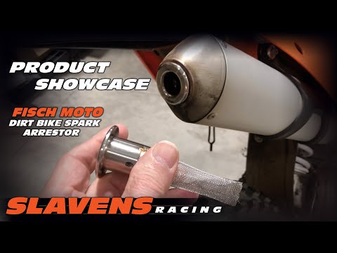 Fisch Moto Dirt Bike Spark Arrestors - Product Showcase