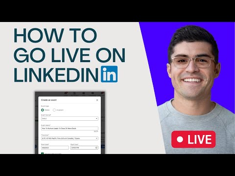 How To Go Live On LinkedIn (FULL TUTORIAL)