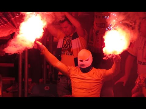 KIBICE: Atmosfera na trybunach podczas meczu Motor Lublin - Ruch Chorzów (08.08.2021)