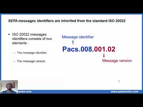 SEPA Payments - SEPA and ISO 20022 Messages Identifiers
