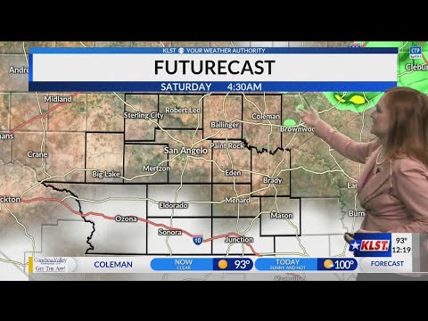 KLST Noon Weather Forecast; Friday August 2, 2019