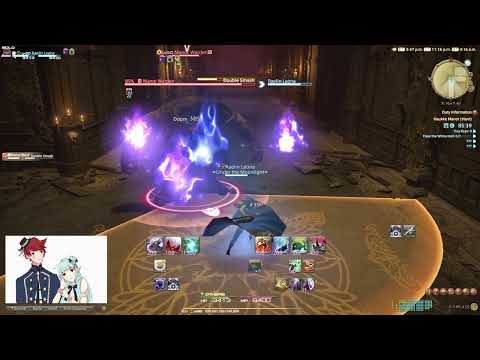 [Blue Mage Spells] [Full Dungeon Run] Final Fantasy XIV: Haukke Manor Hard Synced BLU Solo