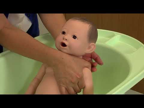 「陪月一站」陪月及照顧嬰兒短片 - 嬰兒護理：嬰兒沐浴