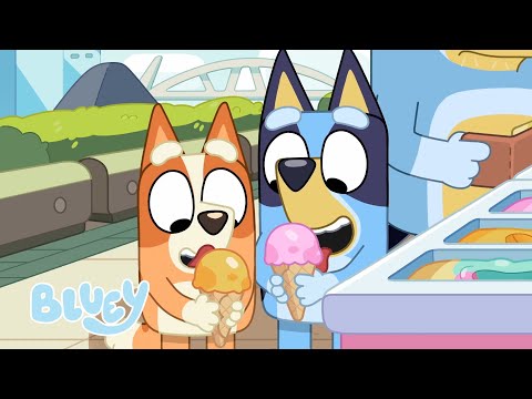Capa de Sorvete | Episódio completo | Bluey Português Brasil Canal Oficial