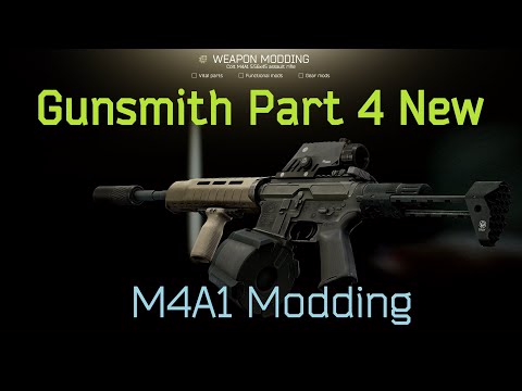 ★Gunsmith Part 4 New - M4A1 Mod★ | #EscapefromTarkov | Patch 0.12.11 | Deutsch/German