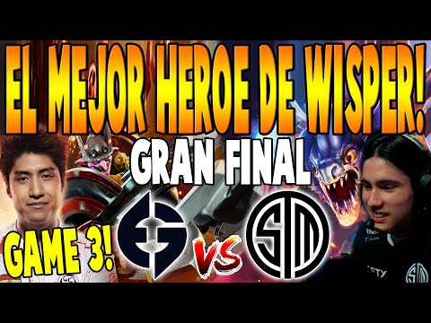 EG vs TSM [GAME 3] BO5 - GRAN FINAL🏆 "El Mejor Heroe de WISPER TIMBERSAW" - BTS PRO SERIES 13 DOTA 2