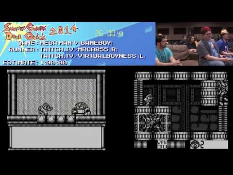 Mega Man V (Gameboy) of Virtualboyness v mrcab in 52:58 - SGDQ2014 - Part 37