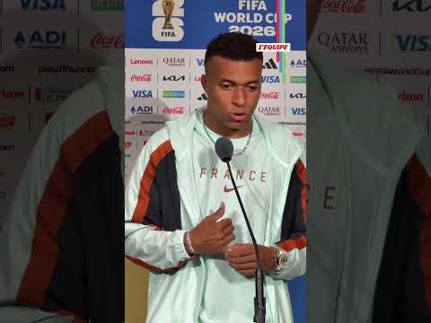 Kylian Mbappé sur Ousmane Dembélé : "On voulait qu'il marque" #worldcup2026 #france