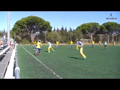ALSACA2016 Balón de Cádiz CF "A" - CD AD Nervión 1er Tiempo Jornada 5 Temporada 2016-17
