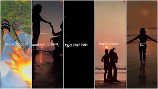 Phir Mohabbat Karne Chala Hai Tu | Sad Love ✨ Lofi 😔 Song | Full Screen 😍 Lyrics Aesthetic🌹 Status