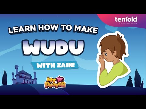 How to make Wudu Ablution with Zain | My First Prayer for kids