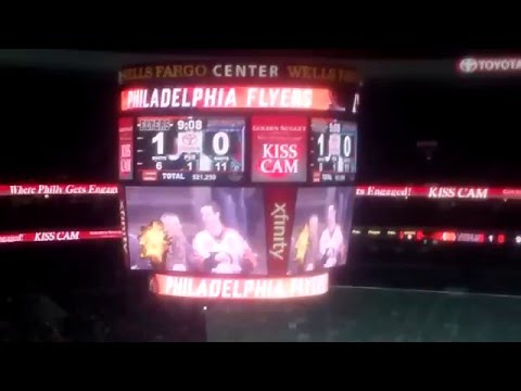 Guy Chooses Beer Over Girl at Flyers Game