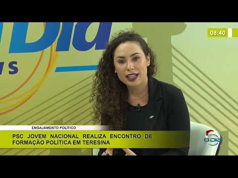 BOM DIA NEWS 13 12 2019  Jéssica Ohanna (Pres. Nac. PSC Jovem) - Engajamento político