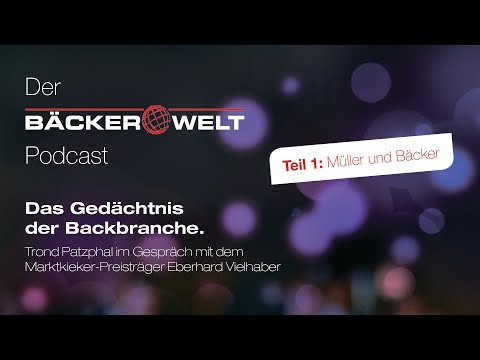Müller und Bäcker  – Trond Patzphal im Gespräch mit dem Marktkieker Preisträger Eberhard Vielhaber