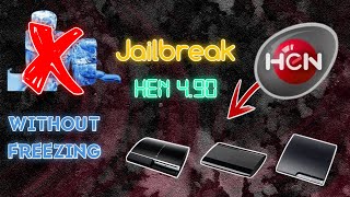 How to gailbreak PS3 HEN 4.90 without freezing