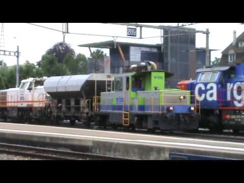 BLS Tm 2/2 pulls a Sersa Am 843