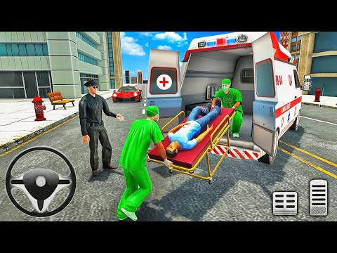 Police Ambulance Van Driving #4 - 911 Emergency Rescue Simulator - Android Gameplay