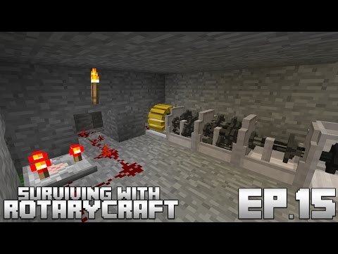 Surviving With RotaryCraft :: Ep.15 - AC Electric Engine And Magnetizing Unit