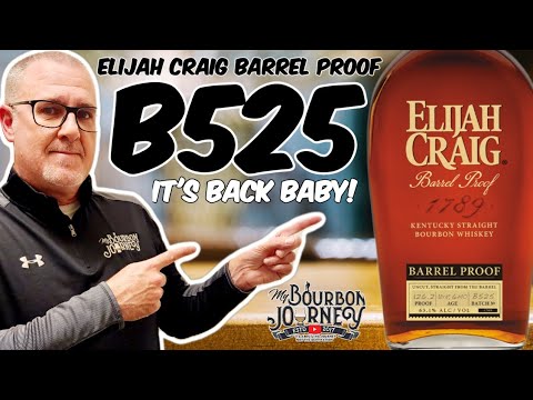Elijah Craig Barrel Proof B525 Bourbon Review! The Comeback We've Hoped For?