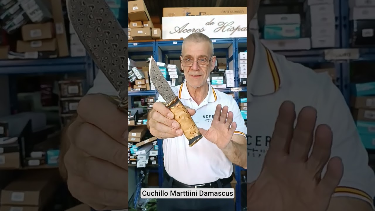 Cuchillo Marttiini Damascus