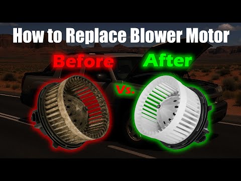 How to Replace Blower Motor 2000-2007 Avalanche, Tahoe, Suburban, Silverado, Yukon and Sierra